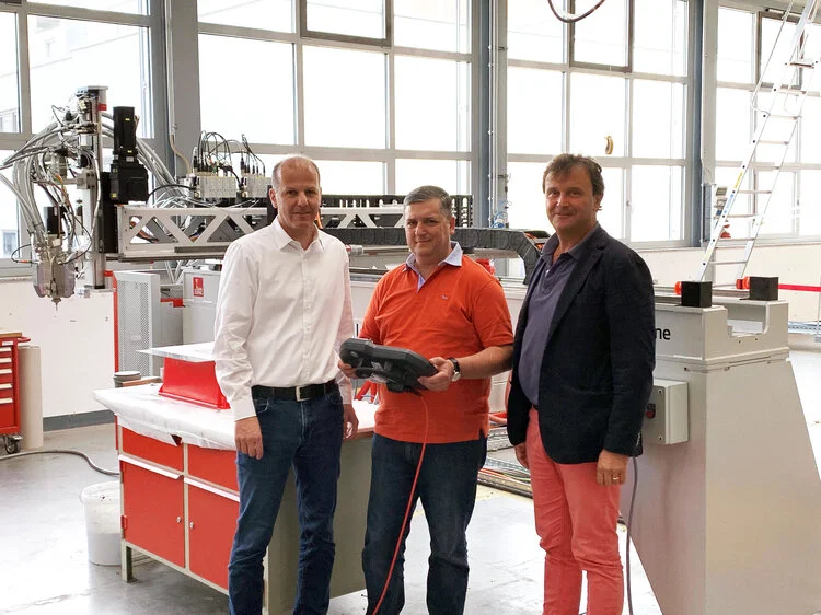 Transfer of the dynamicLine in Mannheim, Germany 
