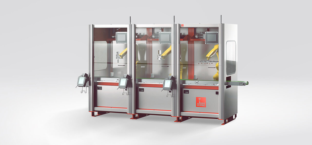 DOPAG line integration-capable production cells 